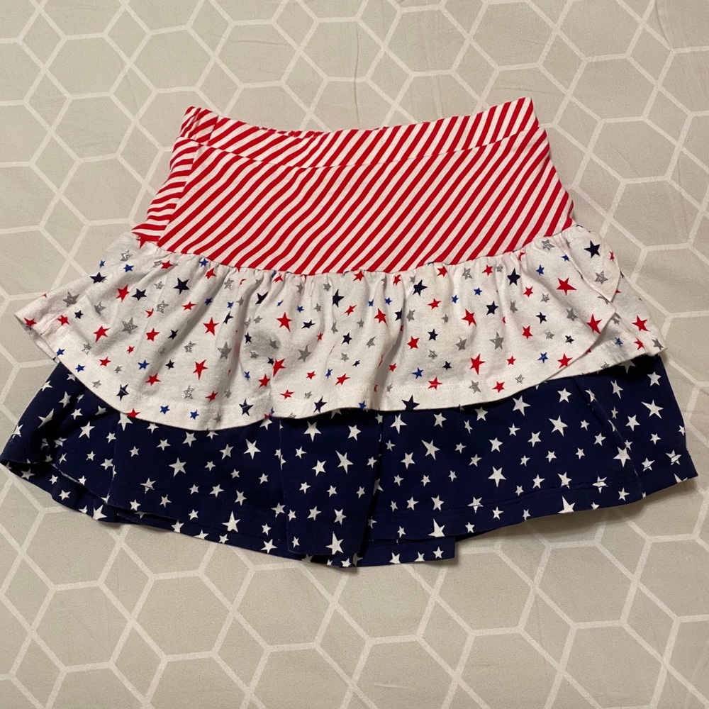 Jumping Beans Patriotic Skirt